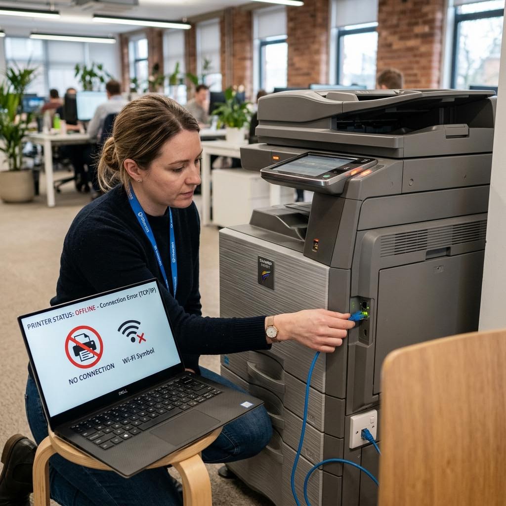 Printer Shows Offline